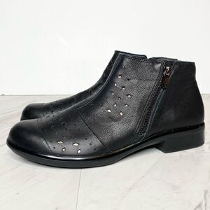 Naot Matagi Black Bootie 10 41